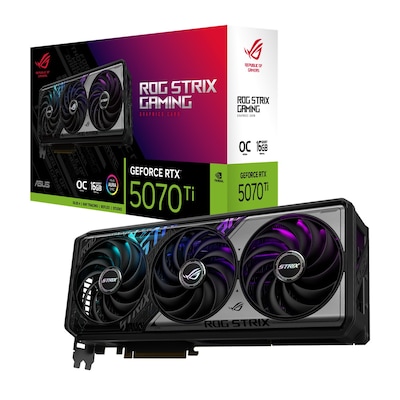 ASUS ROG Strix GeForce RTX 5070 Ti OC B-Ware - 16GB GDDR7, 2x HDMI, 3x DP