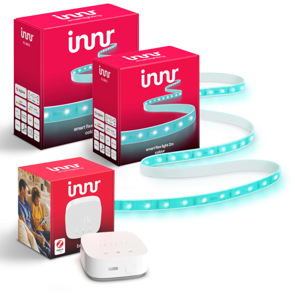 Innr Bridge + Flex light Strip 2m & Flex light Strip 4m (RGBW)