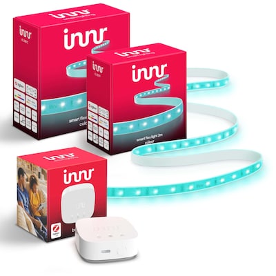 Innr Bridge + Flex light Strip 2m & Flex light Strip 4m (RGBW)