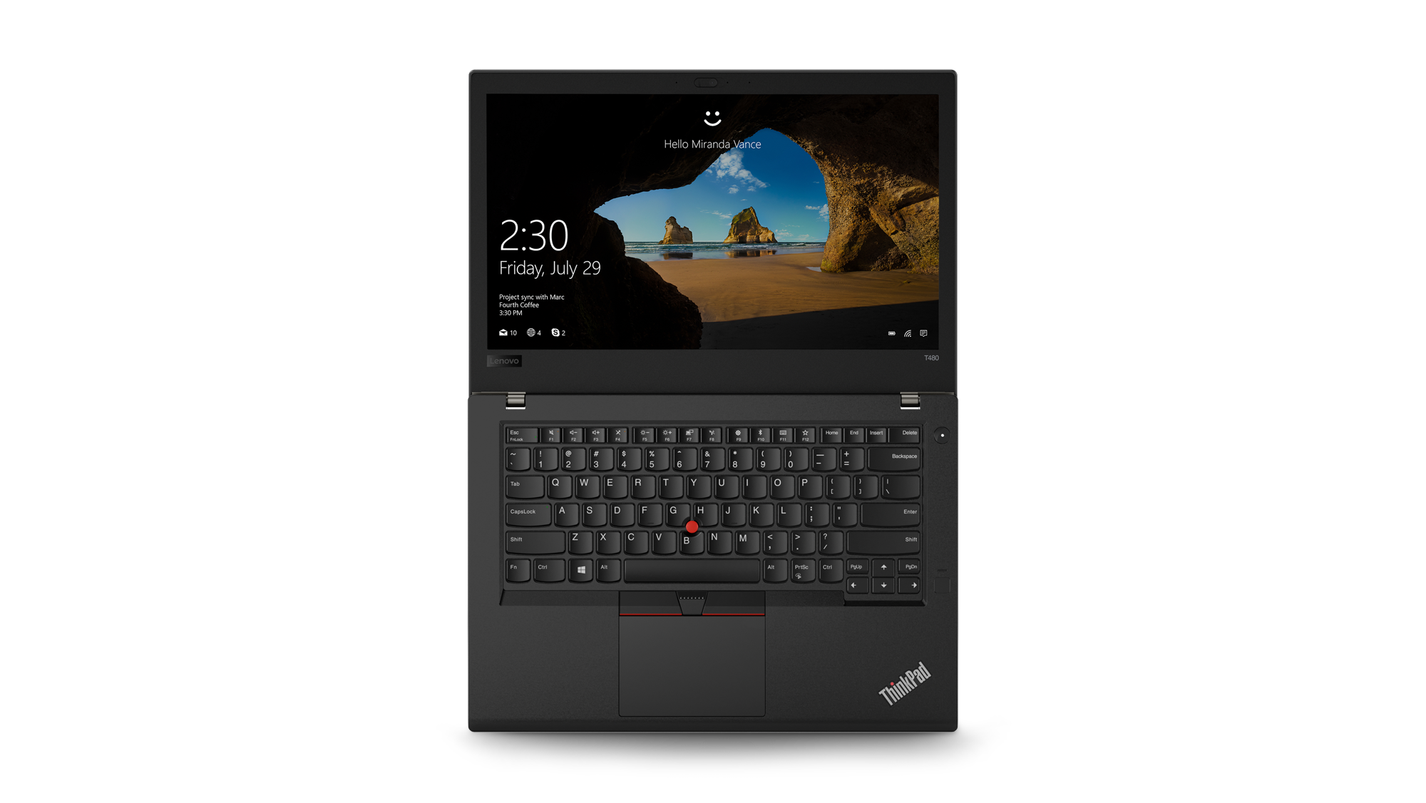 Lenovo ThinkPad T480 i5 (8. Generation), 8 GB, 256 GB SSD, 14" Full HD, UHD Graphics 620, Win 11 Pro Notebooks Produkt Bild 13