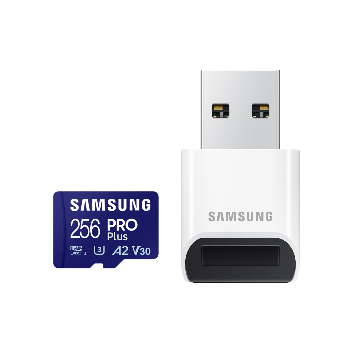 Samsung microSD Card PRO Plus 2023 256 GB inkl. USB-Kartenlese