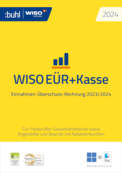 Buhl Data WISO EÜR+Kasse 2024 PC und Mac