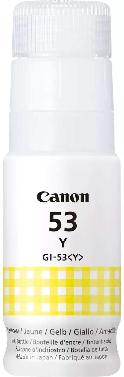 Canon Druckerpatrone GI-53 Y 4690C001 (kompatibel zu Canon GI-53 Y), gelb, ca. 3800 Seiten 4549292178913 Canon