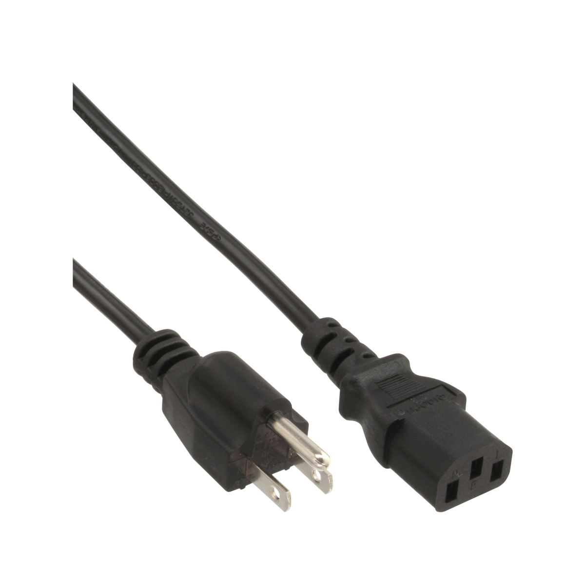Thumbnail - InLine® Netzkabel, Netzstecker Japan auf Kaltgerätestecker C13, 1,8m