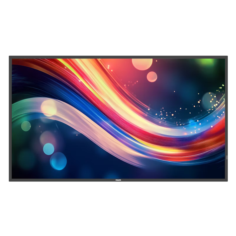 Philips 50BDL4050Q 50 Zoll - Digital Signage Display VA-Panel, 4K UHD, 8 ms, Android 10, LAN, HDMI, USB, DVI-I, MicroSD