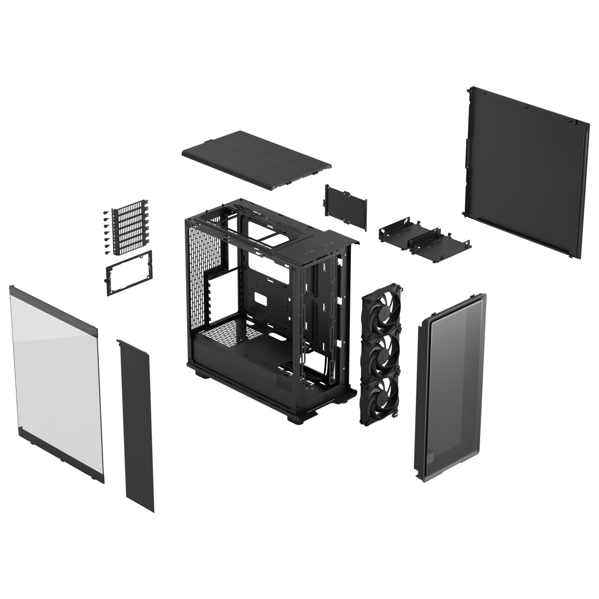 Fractal Design Epoch Black TG | PC-Gehäuse Gehäuse Produkt Bild 15
