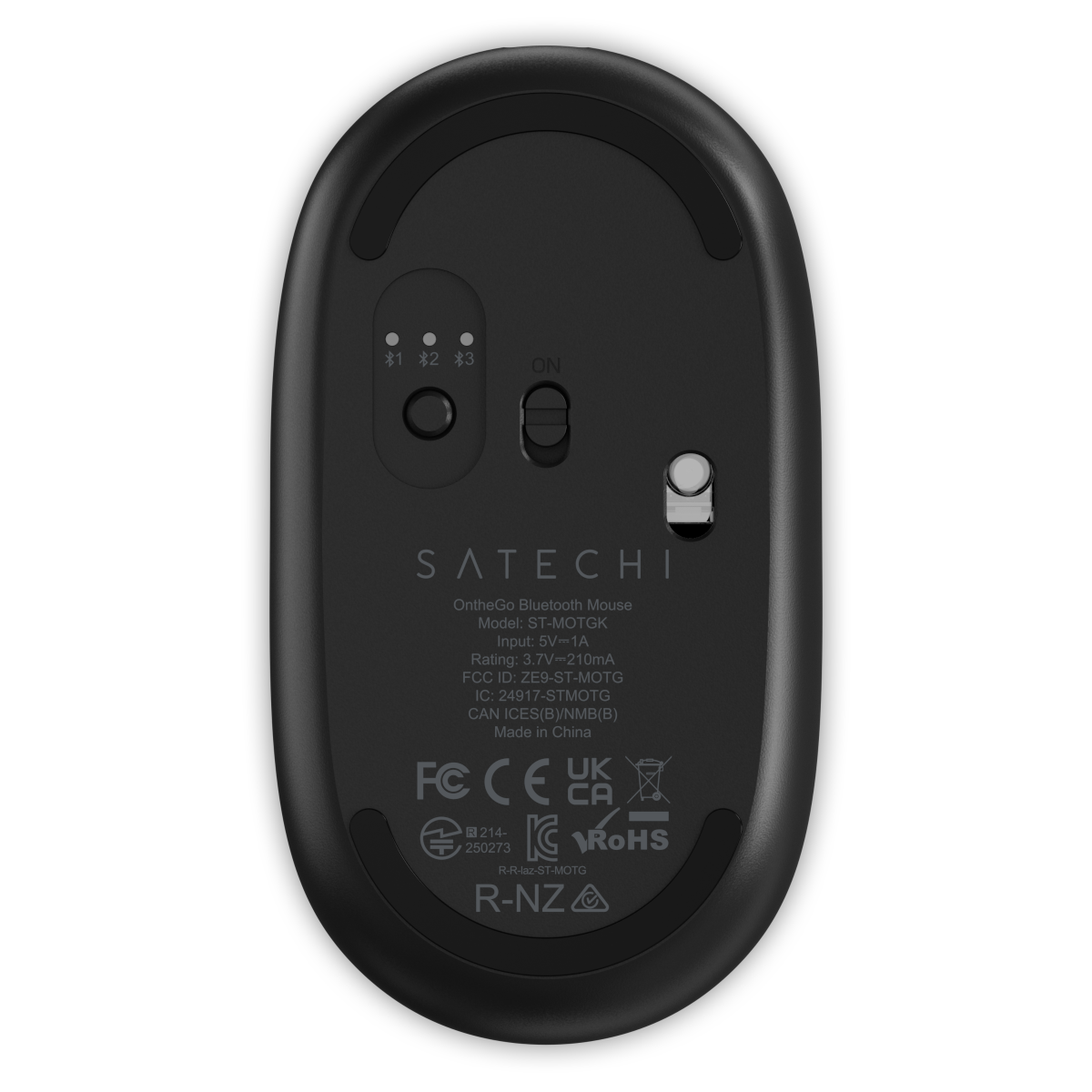 Satechi OntheGo Bluetooth Wireless Mouse Black Mäuse Produkt Bild 3