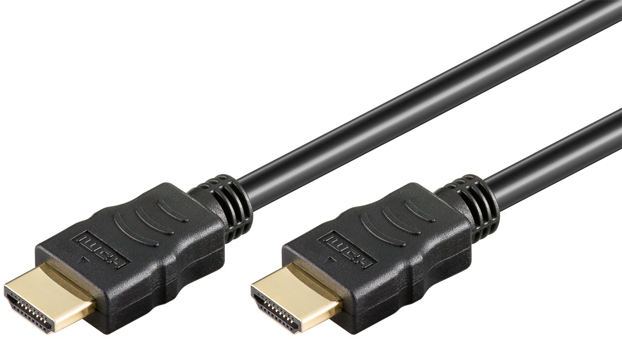Goobay 15m HDMI Kabel mit Ethernet, 4K (2160p), vergoldete Kontakte
