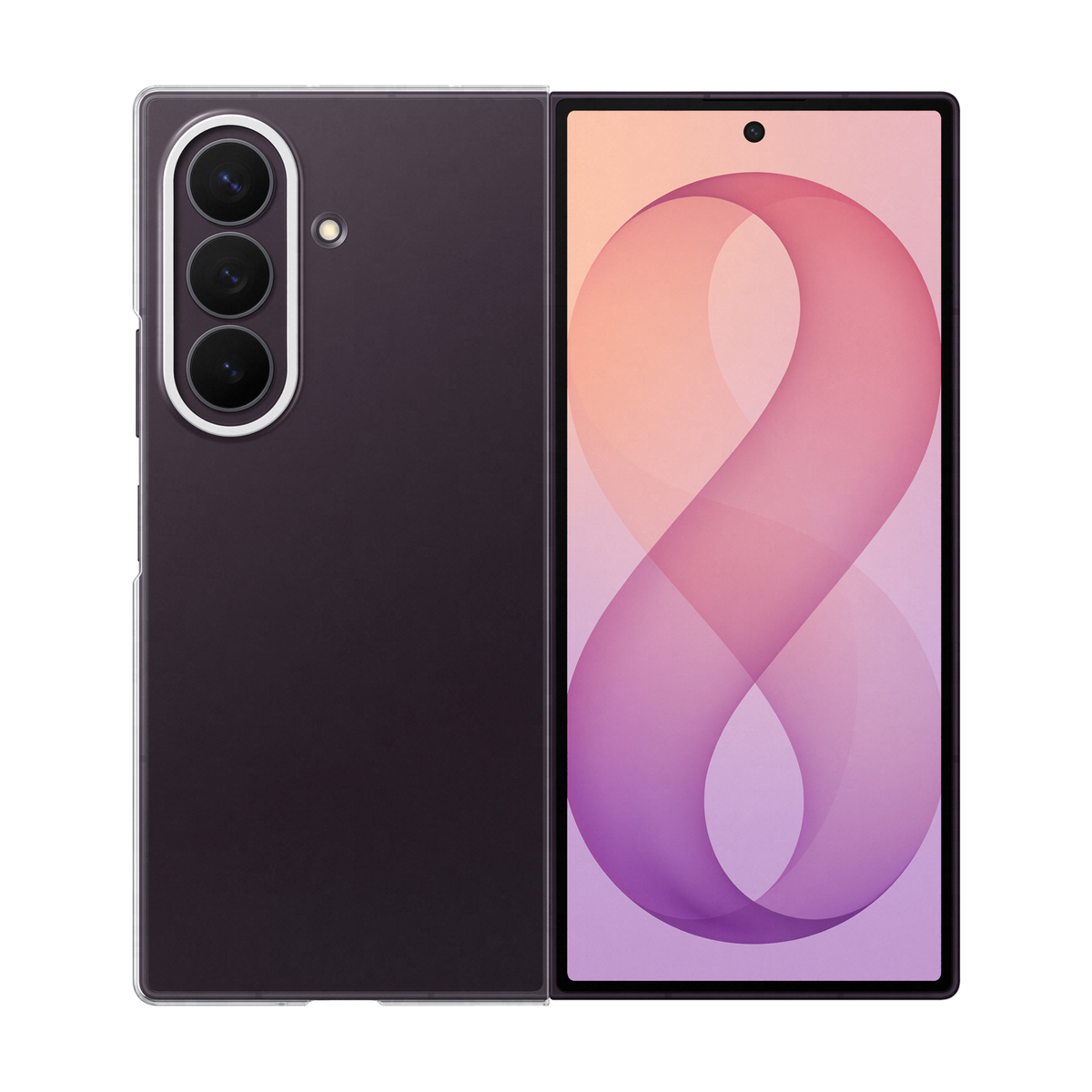Samsung Clear Case für Galaxy Fold8 Ultra transparent Handytaschen Produkt Bild 3