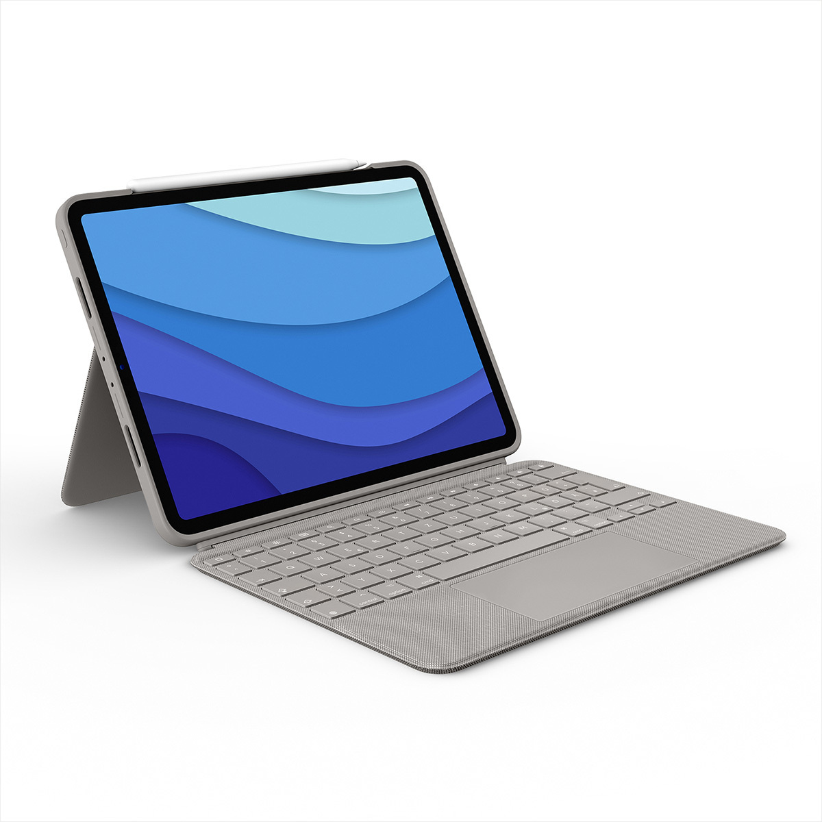 Thumbnail - Logitech Combo Touch für Ipad Pro 11" 1./2./3. und 4. Gen., (2018/20/21/22) , Case mit Tastatur und Touchpad, QWERTZ Lay...