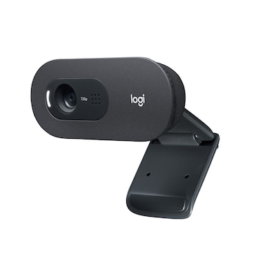Logitech C505e HD Business Webcam, 720P, 30FPS, Rightlight 2, 60 Grad Blickfeld, Plug & play