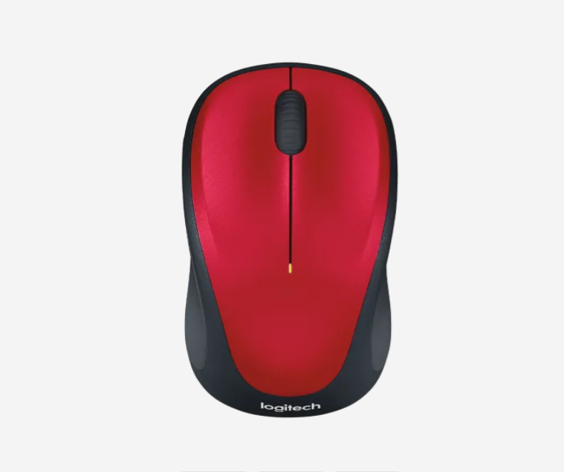 Logitech Wireless Mouse M235 Red Computer-Maus