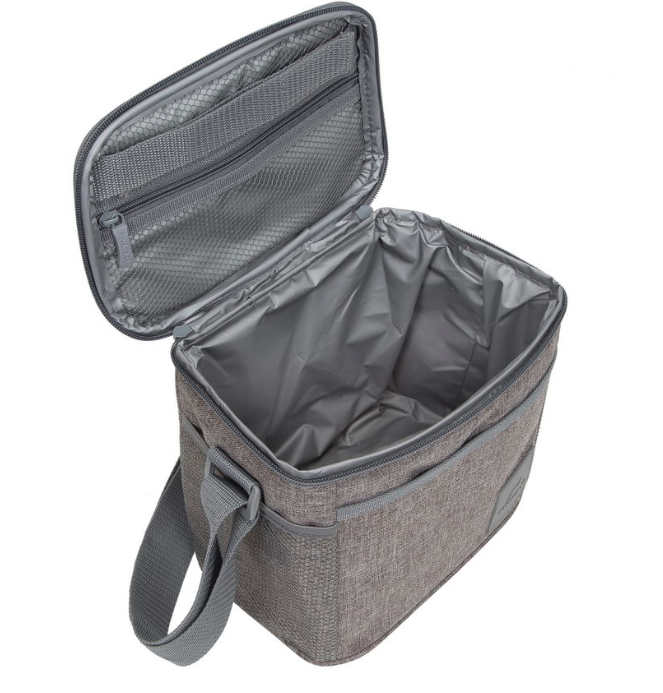 Rivacase Kühltasche, grau, 5,5 Liter