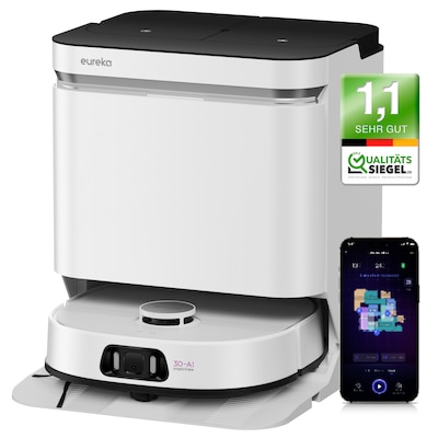 Thumbnail - Eureka J15 Pro Ultra Saug-/Wischroboter 8-in-1 Multifunktionsladestation