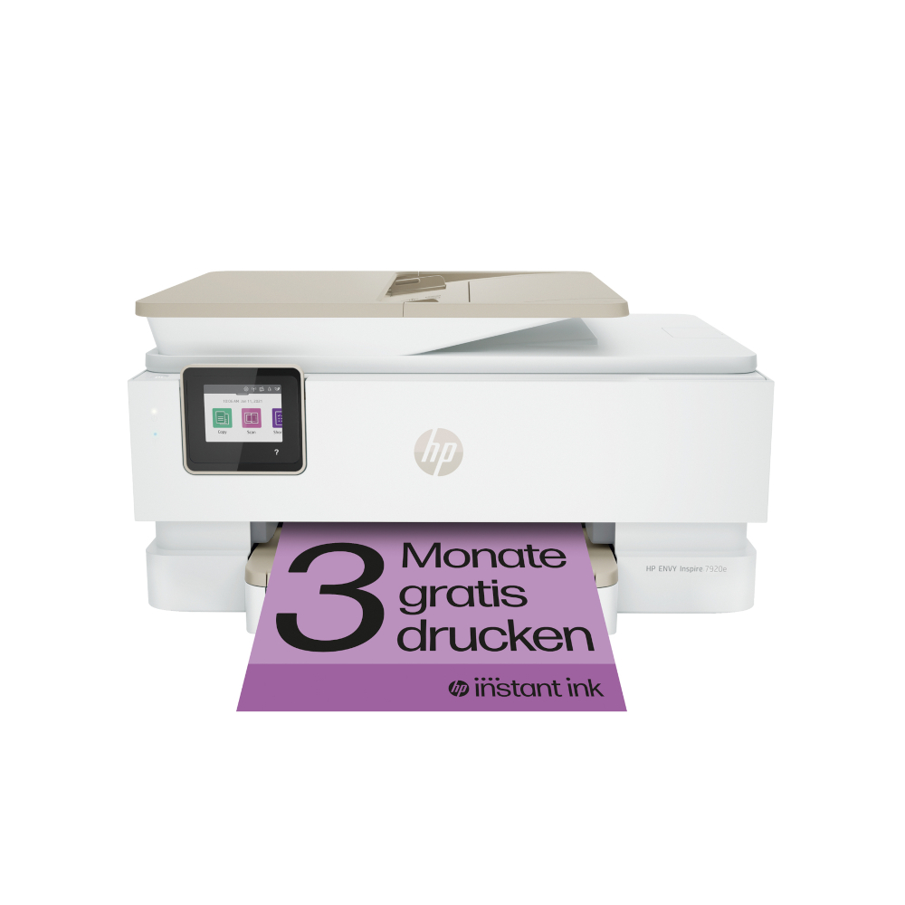 HP Envy Inspire 7920e 3in1 All-in-One-Multifunktionsdrucker 30€ Cashback, A4, Drucker, Scanner, Kopierer, USB, WLAN, Ins...
