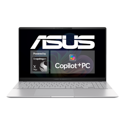 ASUS Vivobook S15 S5507QA-MA050W B-Ware - 15,6" 2,8K OLED, Snapdragon® X Plus X1P 42 100, 16GB RAM, 1000GB SSD, Windows ...