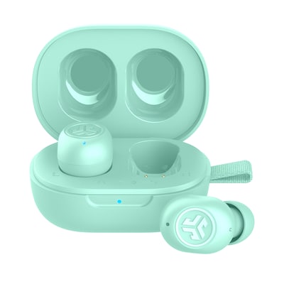 Jlab JBuds Mini TWS Earbuds - Mint Bluetooth In-Ear-Kopfhörer, Integriertes Mikrofon