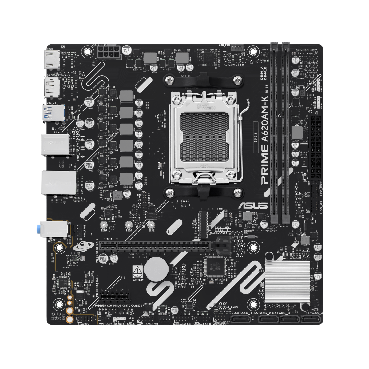 ASUS Prime A620AM-K Mainboard Mainboard
