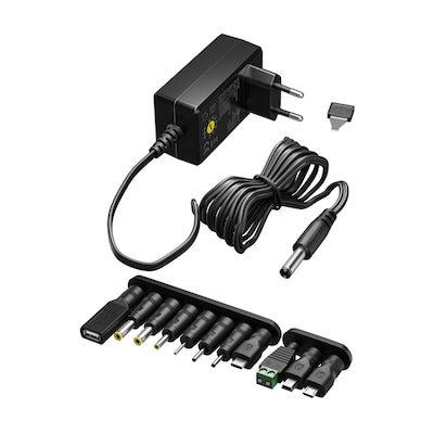 Goobay Universal-Netzteil (3 V - 12 V, max. 3,6 W / 0,3 A)