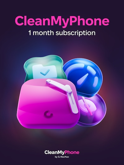 MacPaw CleanMyPhone |1 Monat | iPhone / iPad