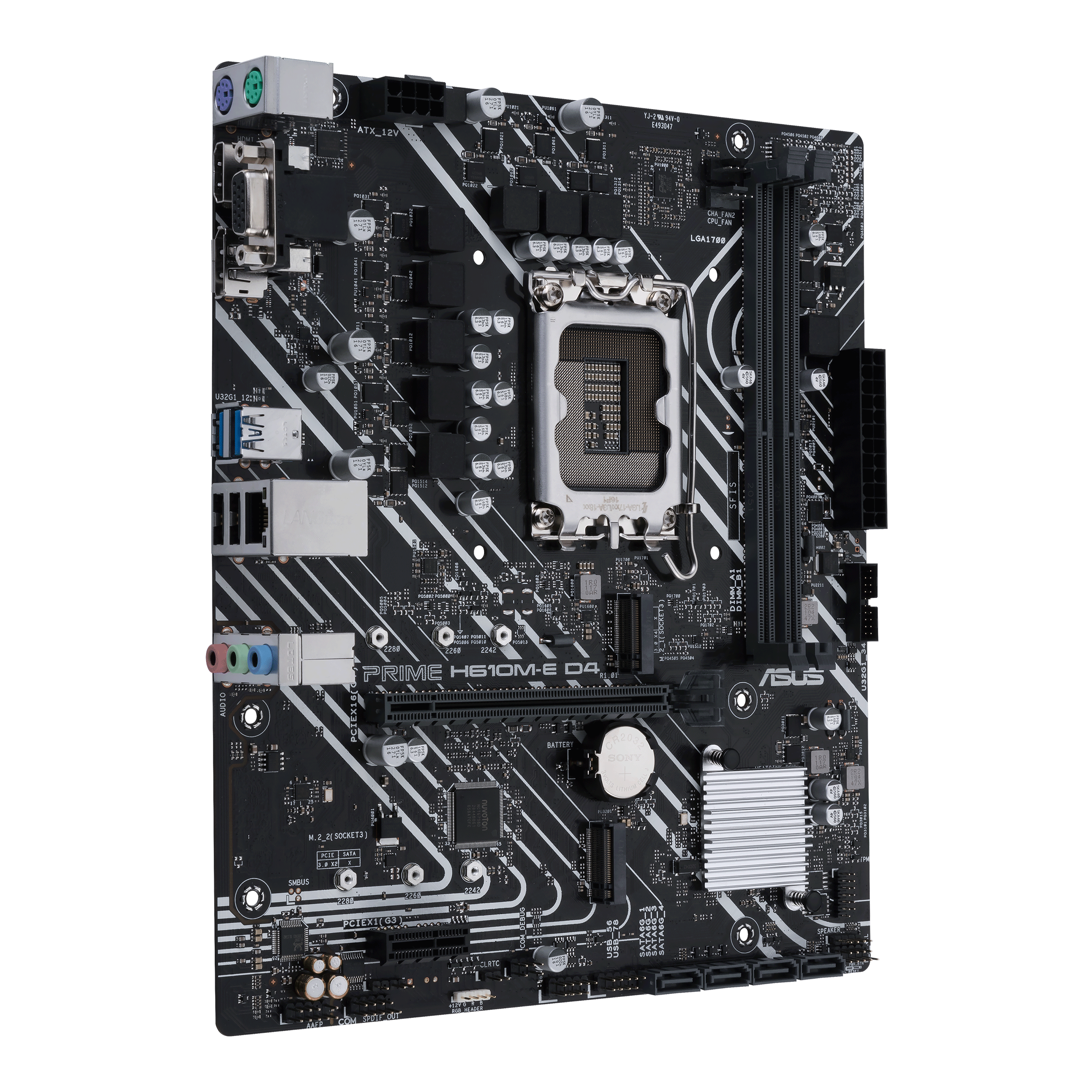 ASUS Prime H610M-E D4-CSM