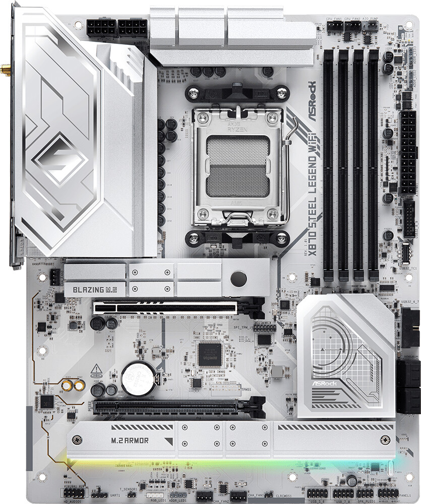 ASROCK X870 Steel Legend WiFi Mainboard Sockel AM5 Mainboards Produkt Bild 6