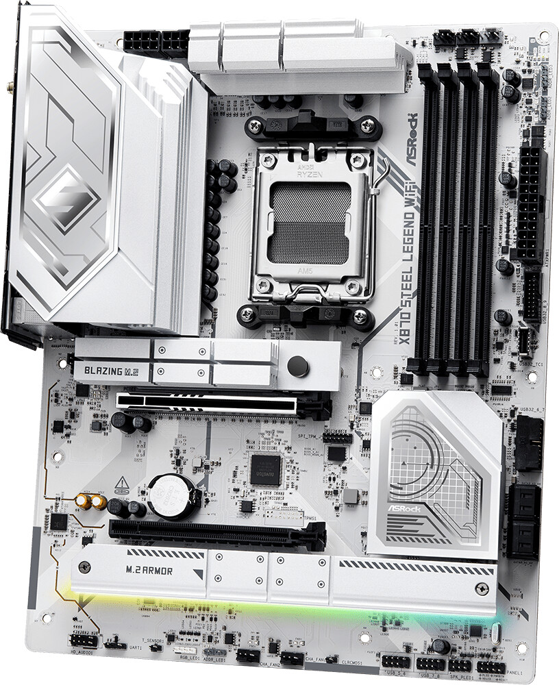 ASROCK X870 Steel Legend WiFi Mainboard Sockel AM5 Mainboards Produkt Bild 3
