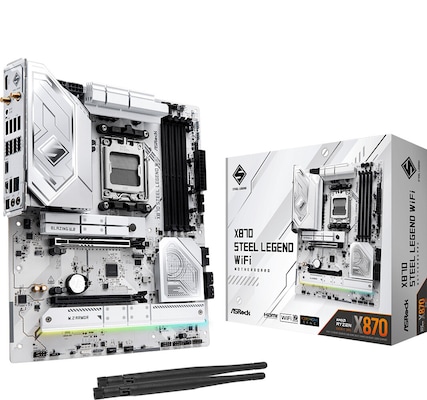 ASROCK X870 Steel Legend WiFi Mainboard Sockel AM5