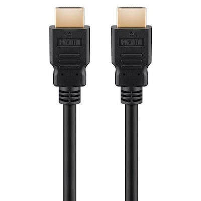 Goobay HDMI 2.1 Kabel - Ultra High-Speed mit Ethernet, 1,0m