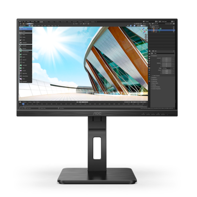 AOC Q27P2Q Office Monitor - IPS, QHD, Höhenverstellung