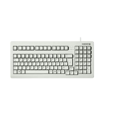 Cherry G80-1800, hellgrau, USB (inkl. PS/2 über Adapter)