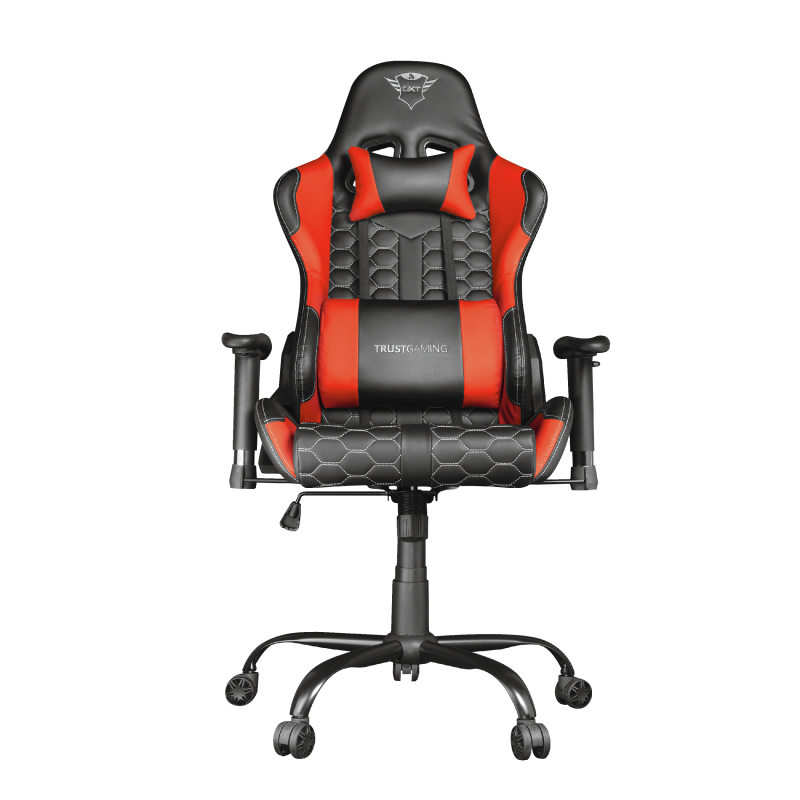 Trust Gaming GXT708R RESTO Stuhl, schwarz-rot Gaming-Stuhl