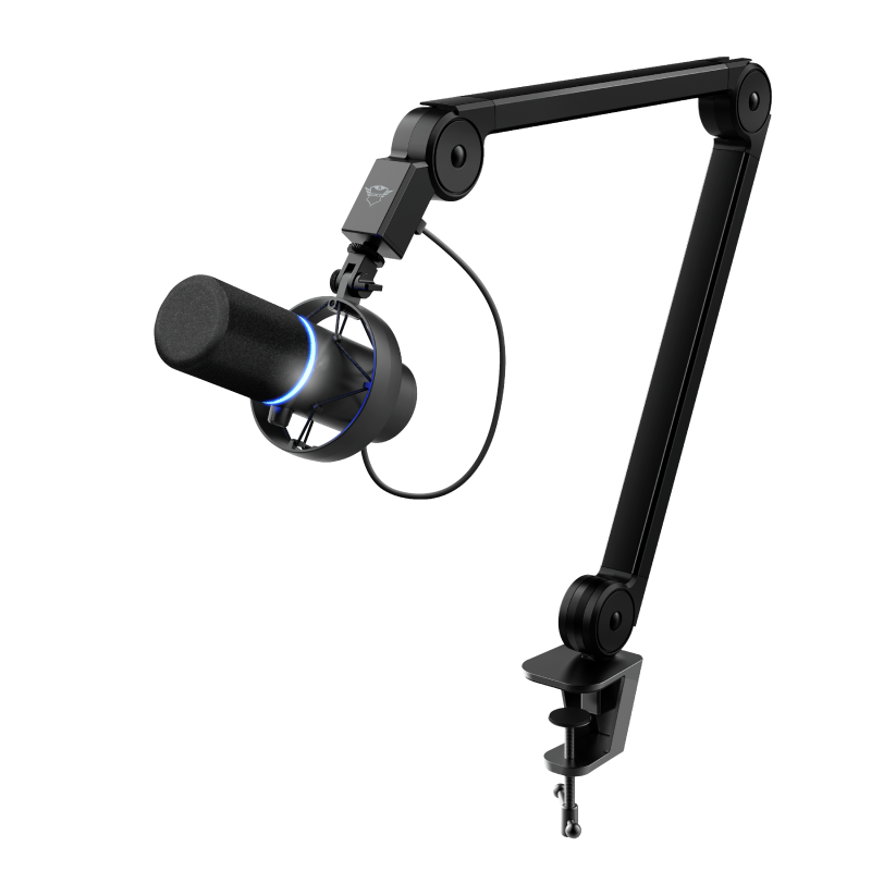 Thumbnail - Trust Gaming GXT 255+ ONYX - PROFESSIONELLES MIKROFON MIT ARM