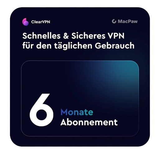 ClearVPN by MacPaw [6 Monate]