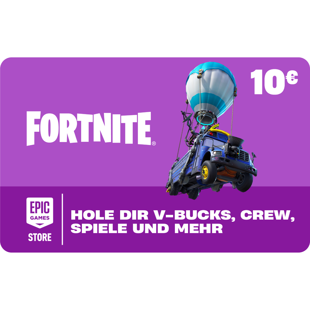 Fortnite-Geschenkkarte 10€