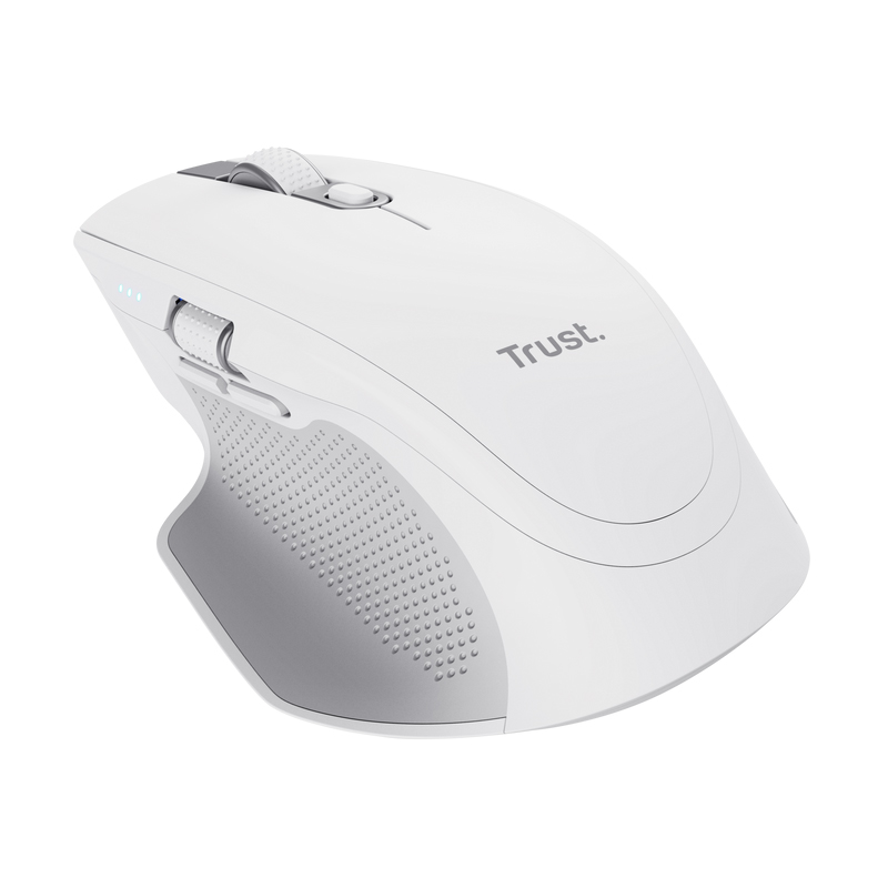 Trust Ozaa+ Multi-Connect Wireless Mouse White Mäuse Produkt Bild 3