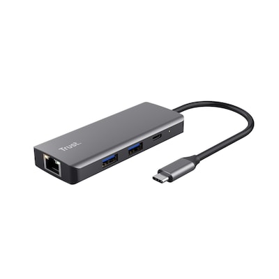 Trust Dalyx USB Typ-C 1000 Mbit/s Silber