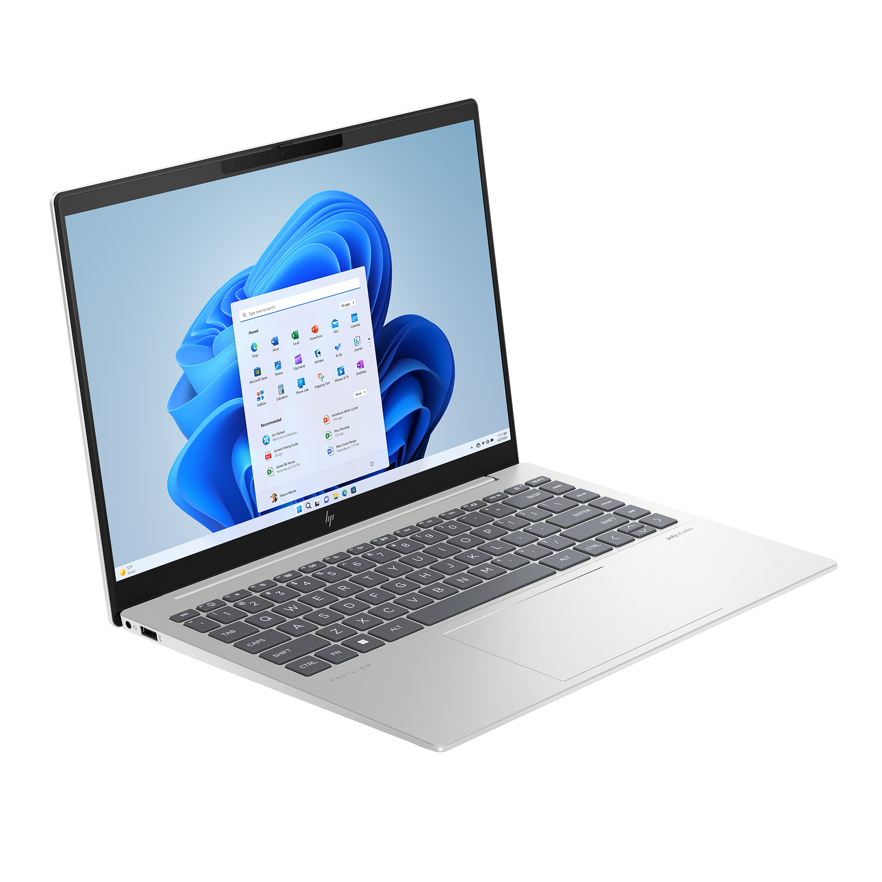 HP Pavilion Plus 14-ew1152ng B-Ware 14" WQXGA IPS 120Hz, Intel Core Ultra 5 125H, 16GB RAM, 512GB SSD, Windows 11 Notebooks Produkt Bild 4