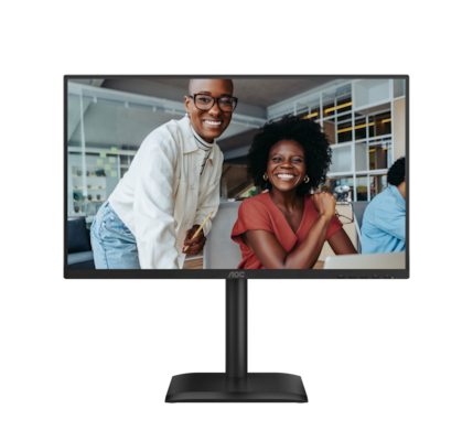 Thumbnail - AOC 24E4CV 24 Zoll Full HD Monitor, höhenverstellbar, 120 Hz, schwarz