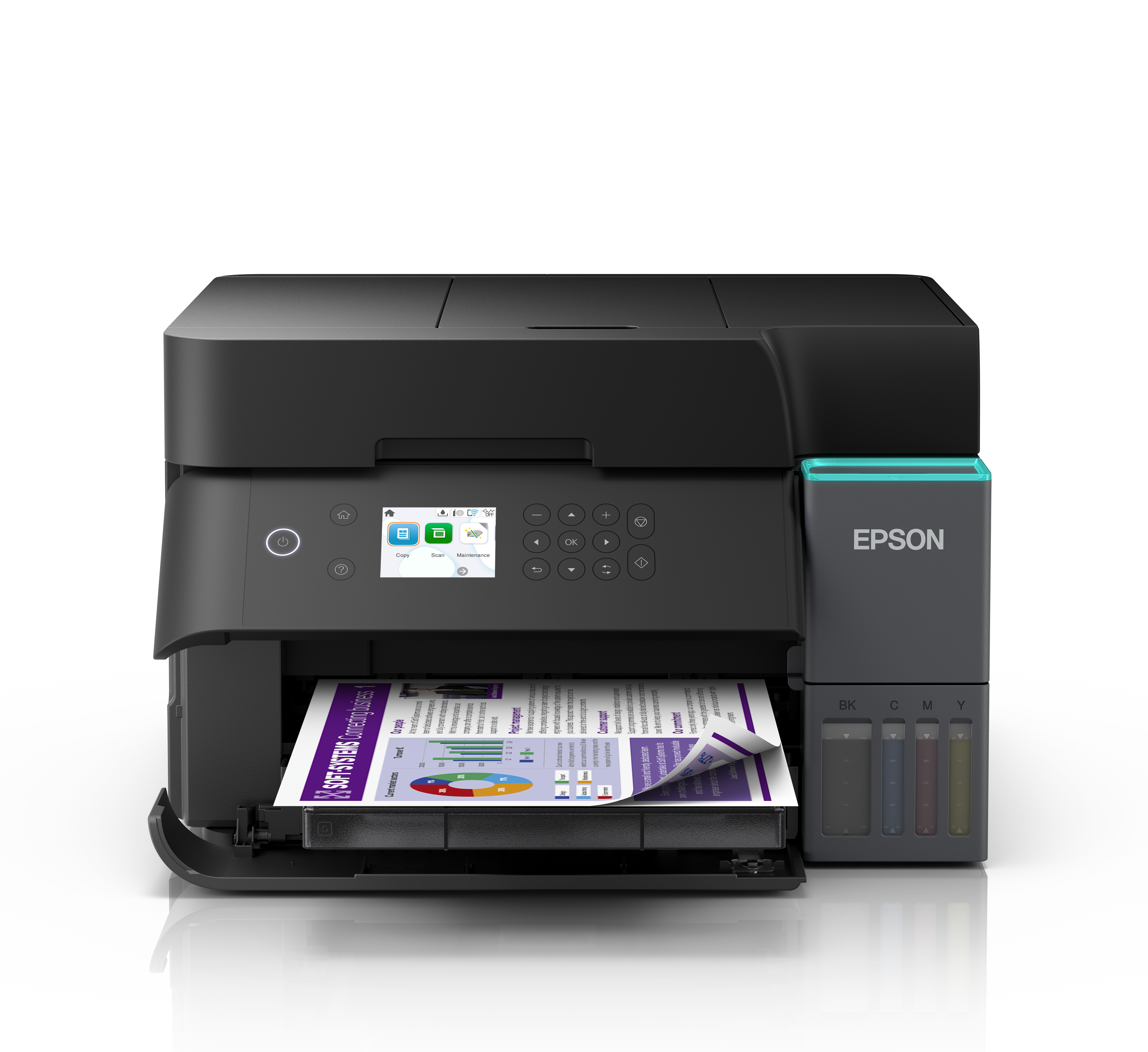 Epson EcoTank ET-3950 3in1 Multifunktions-Tintentankdrucker A4, Drucker, Scanner, Kopierer