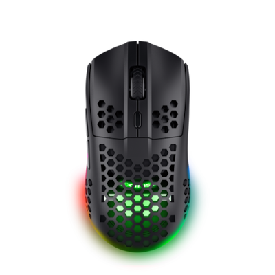 Trust Gaming GXT929 Helox Wireless Gaming Maus Federleichte kabellose Gaming-Maus mit mehrfarbiger RGB-Beleuchtung für schnelle und flüssige Bewegunge
