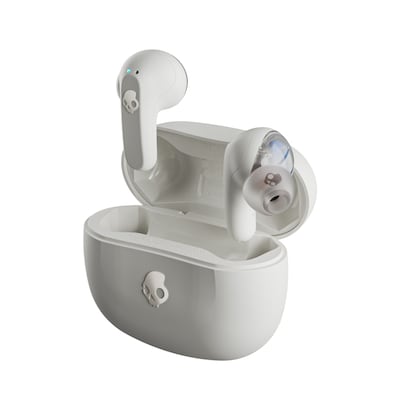Skullcandy Rail True Wireless earbuds, Weiß Bis zu 42h Akkukapazität