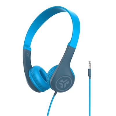 Jlab JBuddies Pop Wired Headphones Blue On-Ear-Kinderkopfhörer, Lautstärkebegrenzung von 85 dB, Für Kinder im Alter von ...
