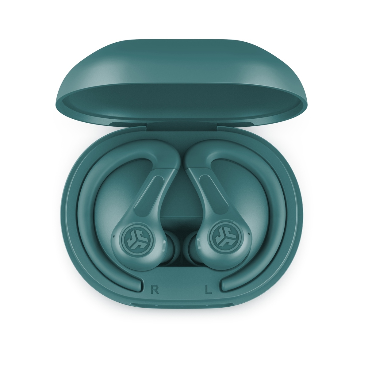 Jlab JBuds Sport ANC TWS Headphones Teal Hybride aktive Geräuschunterdrückung, Mehr als 60 Stunden Bluetooth-Spielzeit, Wisch- und Touch-Steuerung Kopfhörer Produkt Bild 3