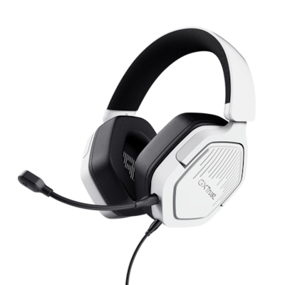 Trust GXT492W Carus Kopfhörer Kabelgebunden Kopfband Gaming Weiß