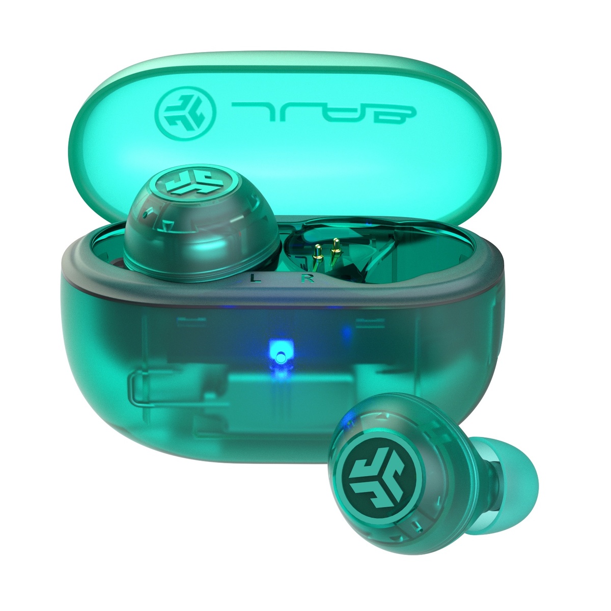 Jlab Go Pop ANC TWS Headphones Transp. Teal