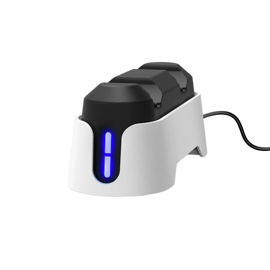 KOZ Trust Gaming GXT228 Ladedock für PS5 Controller Zweifach-Ladedock für zwei PS5-Controller