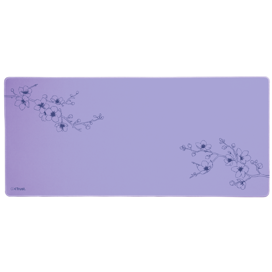 Trust Gaming GXT759 XXL lila XXL Gaming-Mauspad mit vernähtem Rand für bequemes und stabiles Gaming