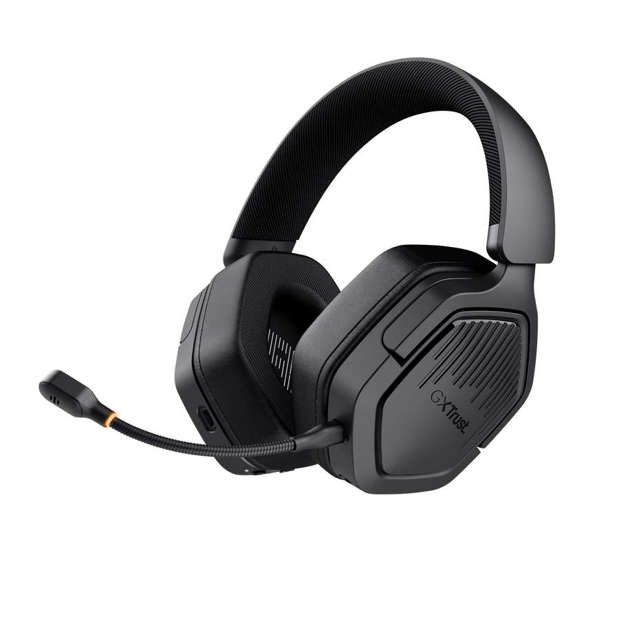 HSE Trust Gaming GXT493PS CARUS Wireless Gaming Headset schwarz Leistungsstarkes, ohrumschließendes und kabelloses PS5 G...