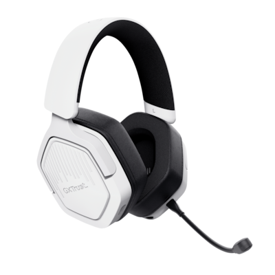 HSE Trust Gaming GXT493PS CARUS Wireless Gaming Headset weiß Leistungsstarkes, ohrumschließendes und kabelloses PS5 Gaming-Headset, weiß